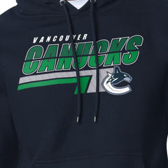 Vancouver Canucks Starter Logo Push Fleece Hoodie