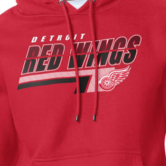 Detroit Red Wings Starter Logo Push Fleece Hoodie