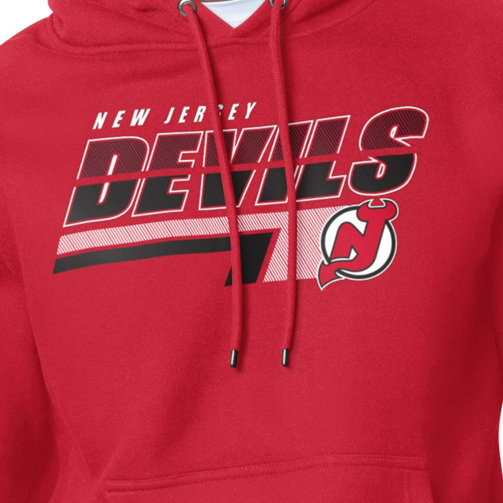 New Jersey Devils Starter Logo Push Fleece Hoodie