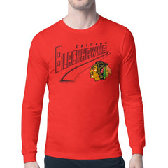 Chicago Blackhawks Starter Modern Tailsweep Long Sleeve T-Shirt