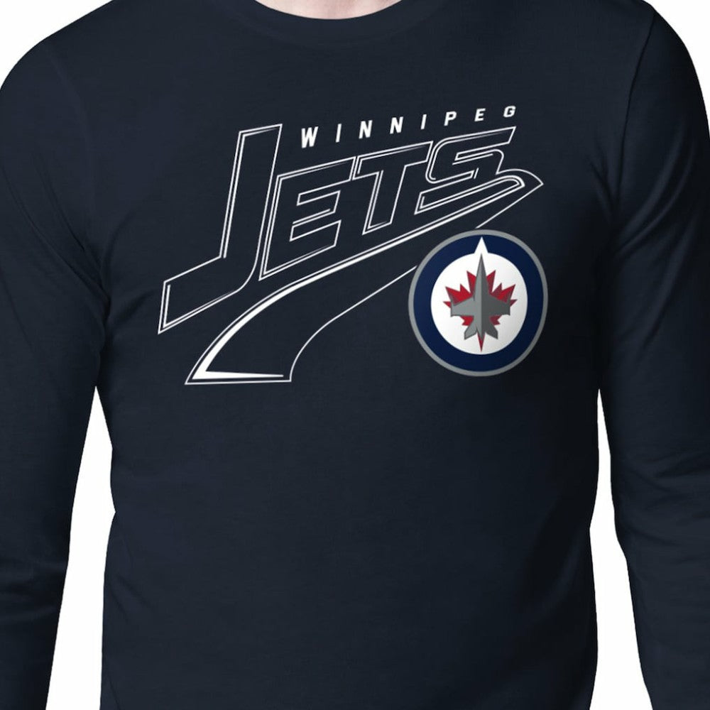 Winnipeg Jets Starter Modern Tailsweep Long Sleeve T-Shirt