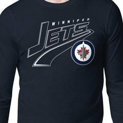 Winnipeg Jets Starter Modern Tailsweep Long Sleeve T-Shirt