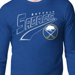 Buffalo Sabres Starter Modern Tailsweep Long Sleeve T-Shirt
