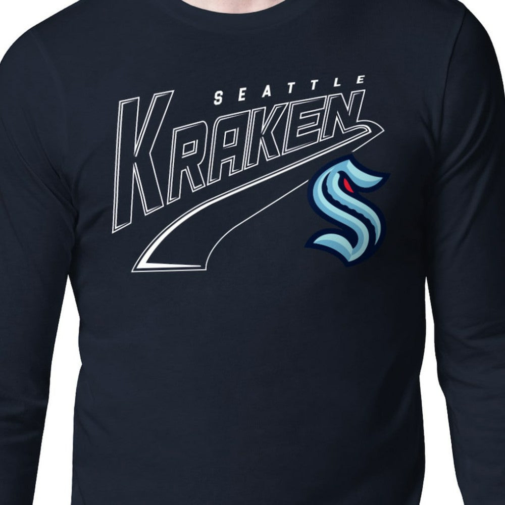 Seattle Kraken Starter Modern Tailsweep Long Sleeve T-Shirt