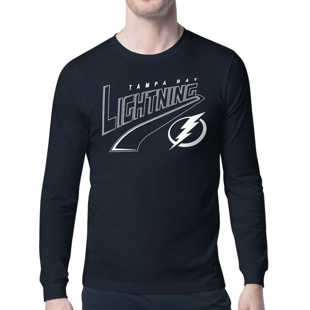 Tampa Bay Lightning Starter Modern Tailsweep Long Sleeve T-Shirt