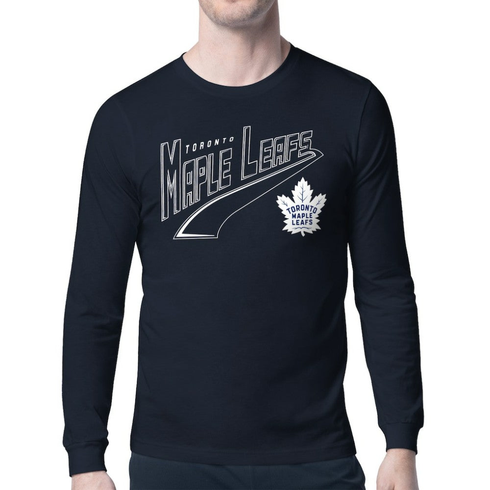 Toronto Maple Leafs Starter Modern Tailsweep Long Sleeve T-Shirt