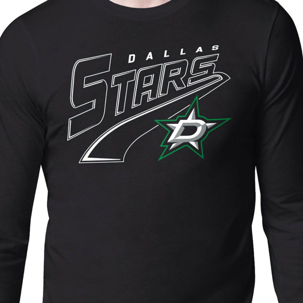Dallas Stars Starter Modern Tailsweep Long Sleeve T-Shirt