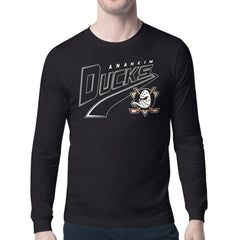 Anaheim Ducks Starter Modern Tailsweep Long Sleeve T-Shirt