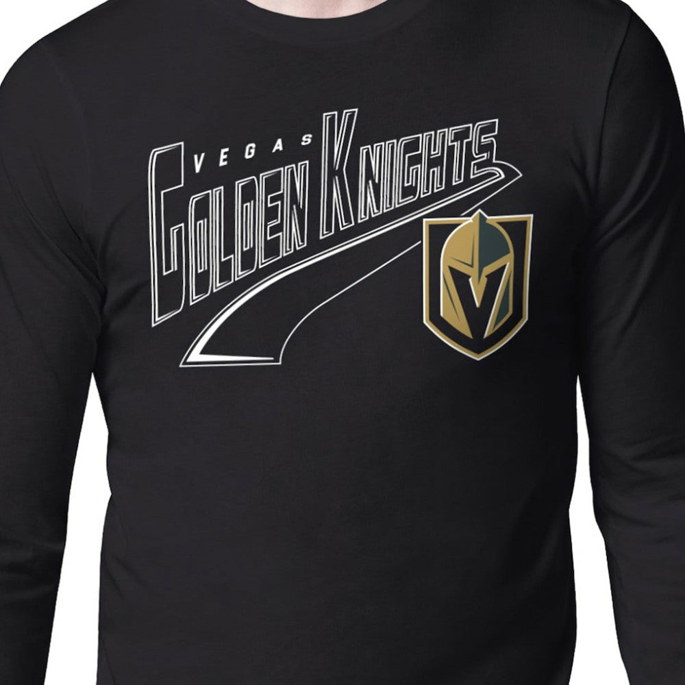 Vegas Golden Knights Starter Modern Tailsweep Long Sleeve T-Shirt