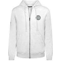 Chicago Cubs Levelwear Podium Banner Arch Full-Zip Hoodie - White