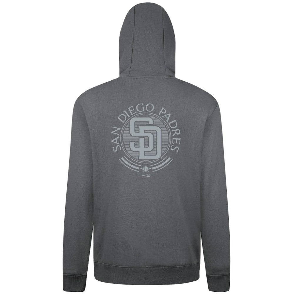 San Diego Padres Levelwear Podium Valiant Hoodie - Gray