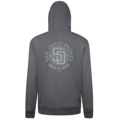 San Diego Padres Levelwear Podium Valiant Hoodie - Gray