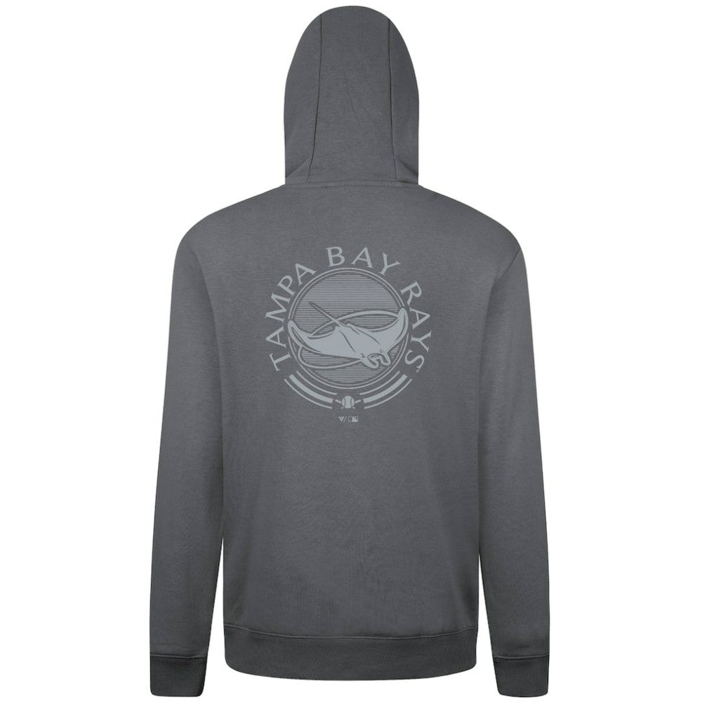 Tampa Bay Rays Levelwear Podium Valiant Hoodie - Gray