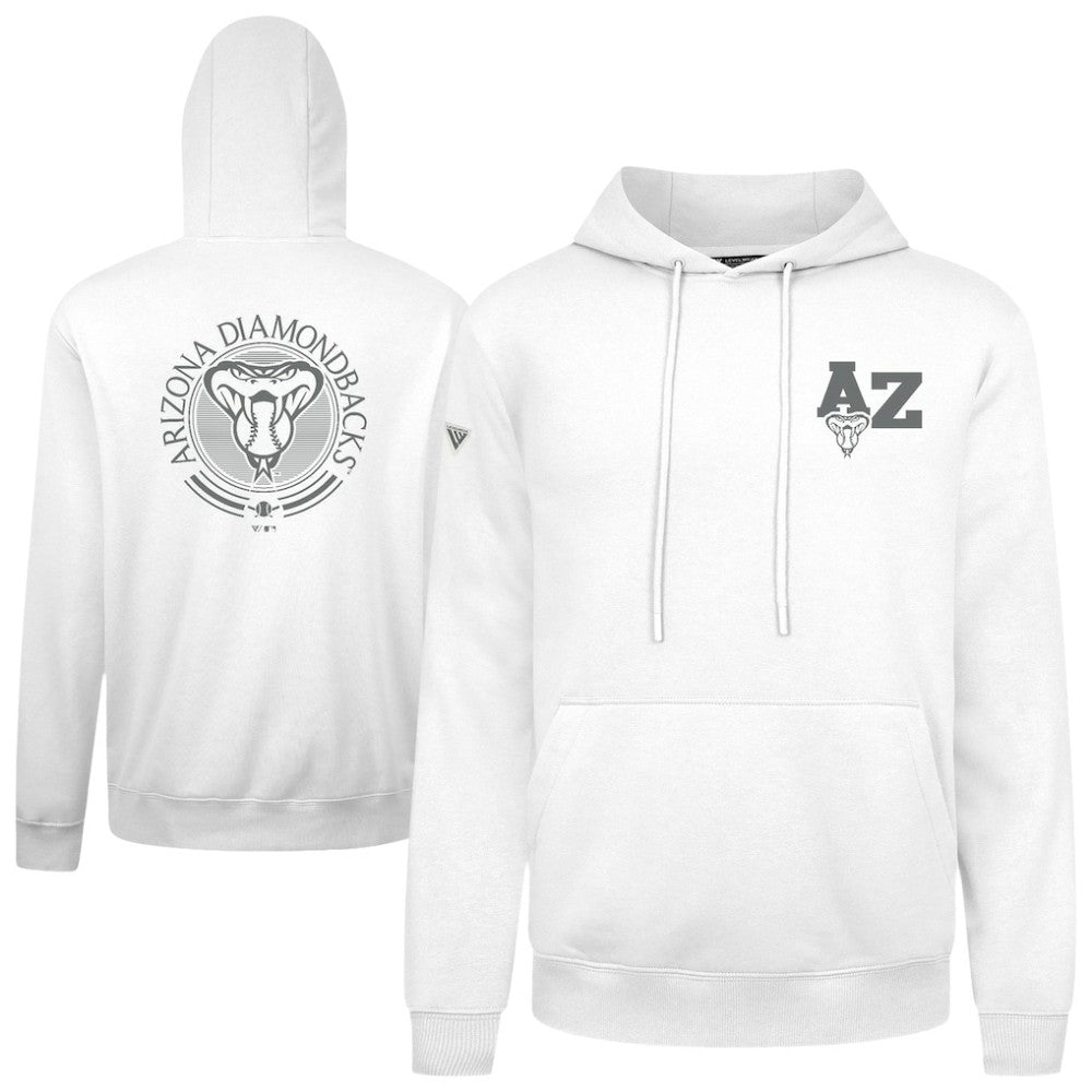 Arizona Diamondbacks Levelwear Podium Valiant Hoodie - White