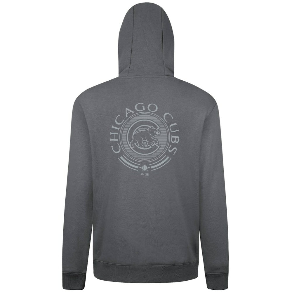 Chicago Cubs Levelwear Podium Valiant Hoodie - Gray