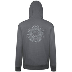 Chicago Cubs Levelwear Podium Valiant Hoodie - Gray