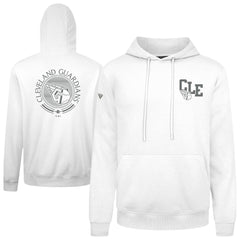 Cleveland Guardians Levelwear Podium Grain Hoodie - White
