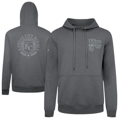 Kansas City Royals Levelwear Podium Grain Hoodie - Gray
