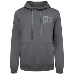 Kansas City Royals Levelwear Podium Grain Hoodie - Gray