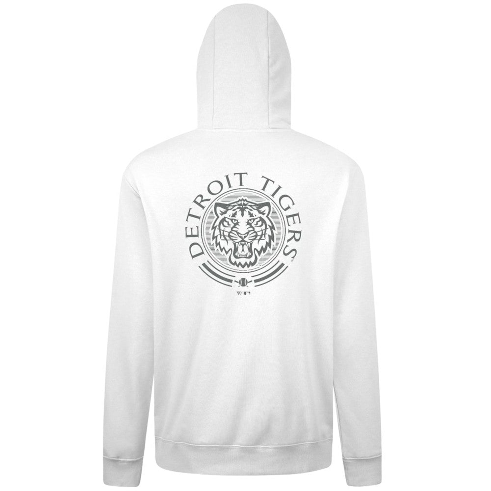 Detroit Tigers Levelwear Podium Grain Hoodie - White