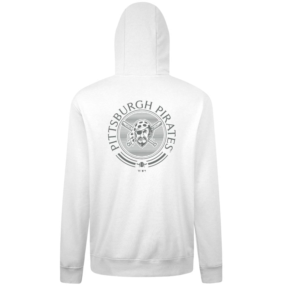 Pittsburgh Pirates Levelwear Podium Grain Hoodie - White