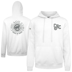 Chicago Cubs Levelwear Podium Grain Hoodie - White