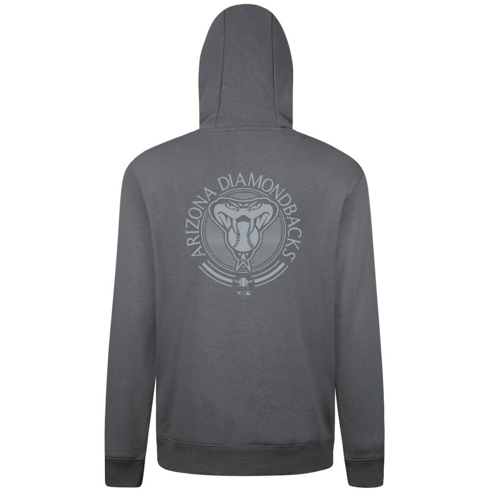 Arizona Diamondbacks Levelwear Podium Grain Hoodie - Gray