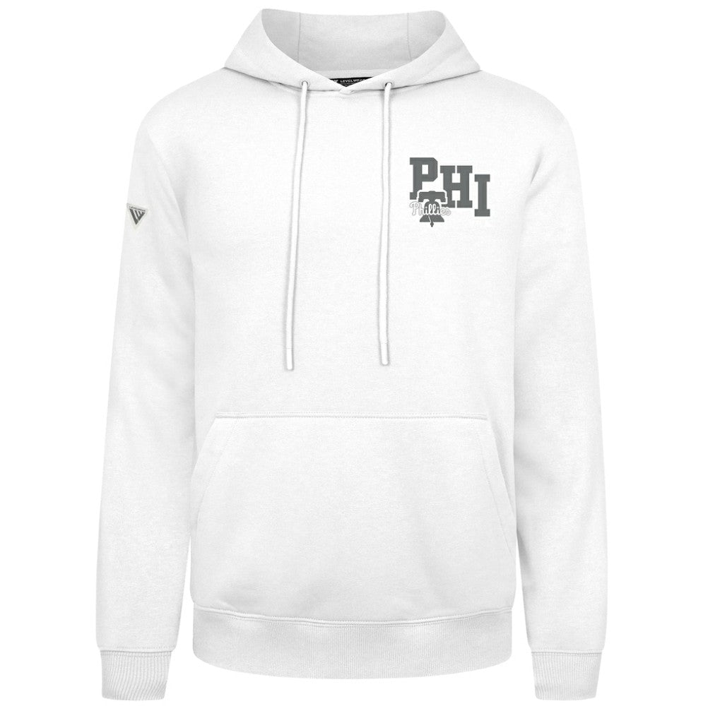 Philadelphia Phillies Levelwear Podium Grain Hoodie - White