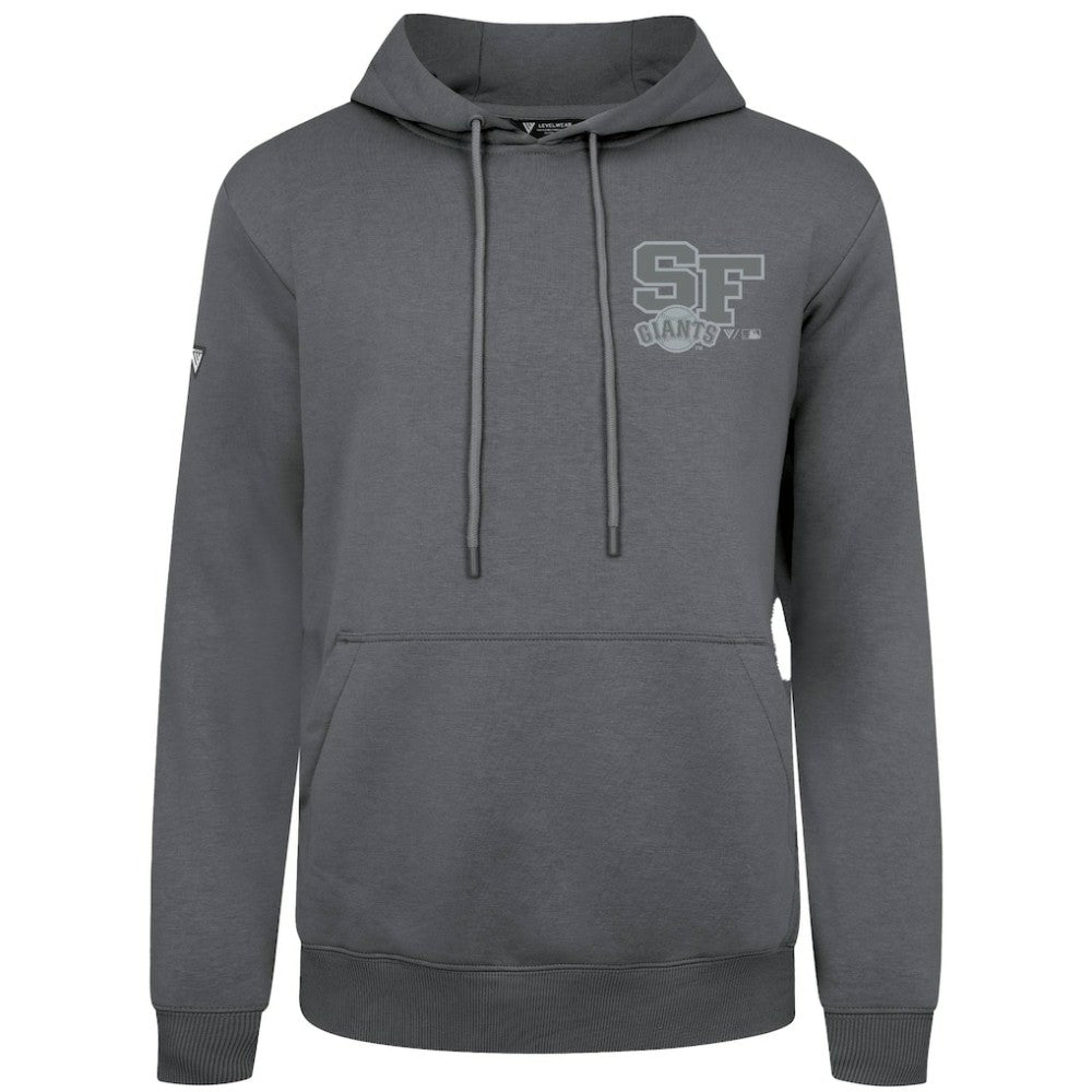 San Francisco Giants Levelwear Podium Grain Hoodie - Gray