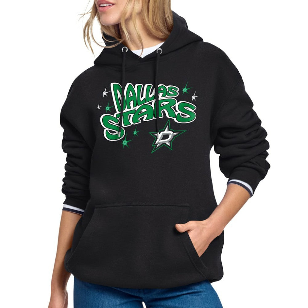 Dallas Stars Starter Women's Fireworks Fleece Hoodie