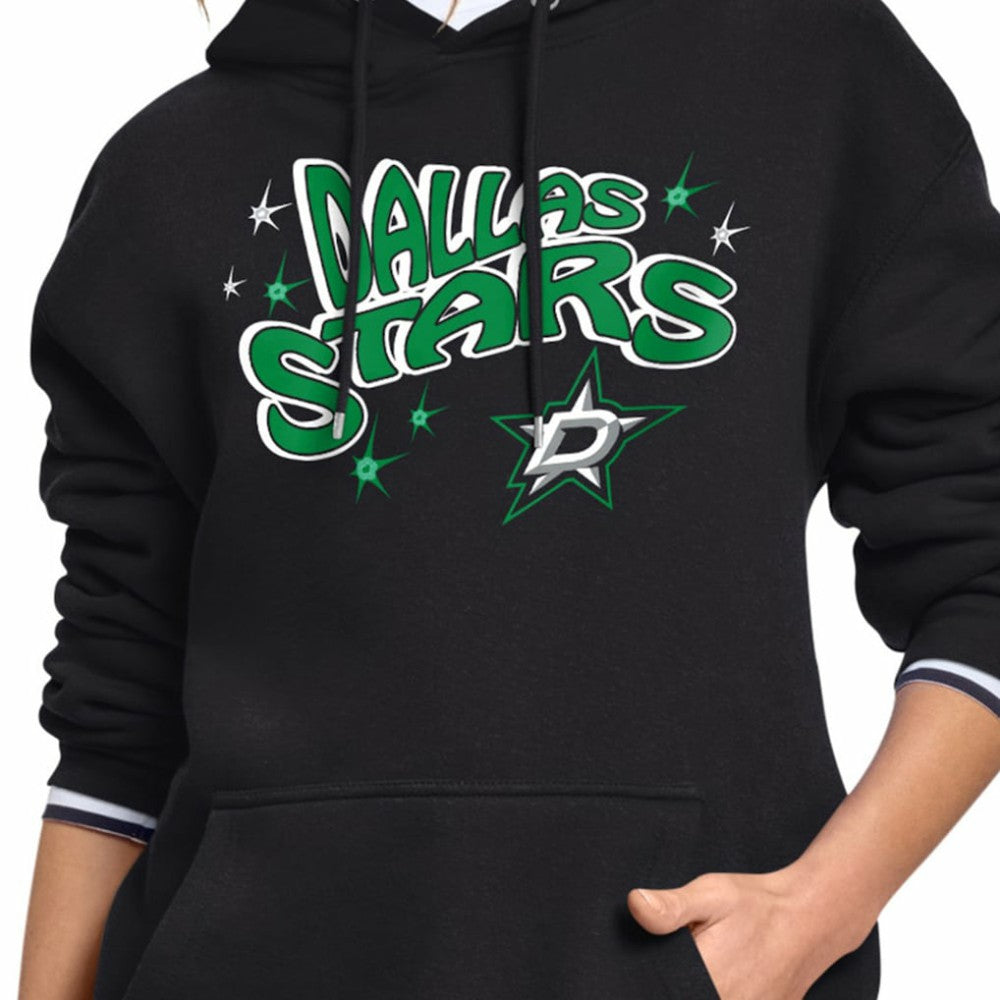 Dallas Stars Starter Women's Fireworks Fleece Hoodie