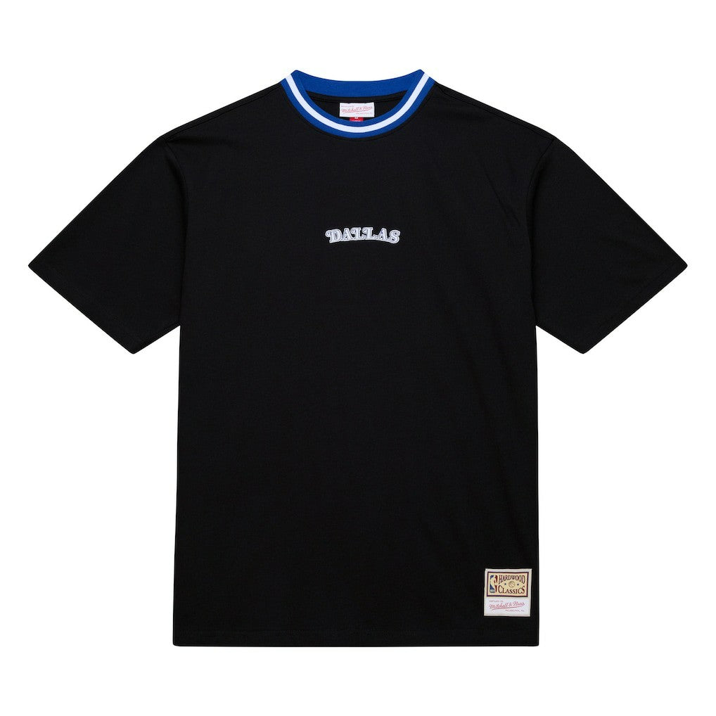 Dallas Mavericks Hardwood Classics Nights Playmaker T-Shirt sale - Black | Mitchell & Ness cheap