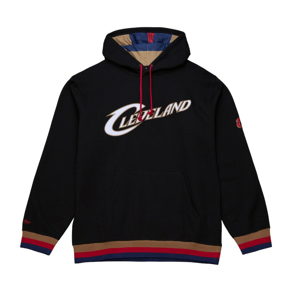 Cleveland Cavaliers Hardwood Classics Nights Playmaker Fleece Hoodie sale - Black | Mitchell & Ness sale