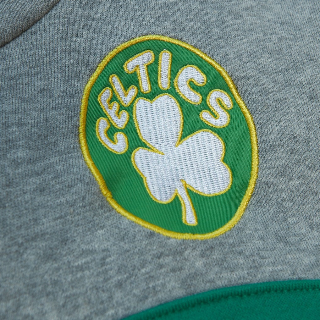Boston Celtics Head Coach Hoodie - Black/Gray | Mitchell & Ness on sale