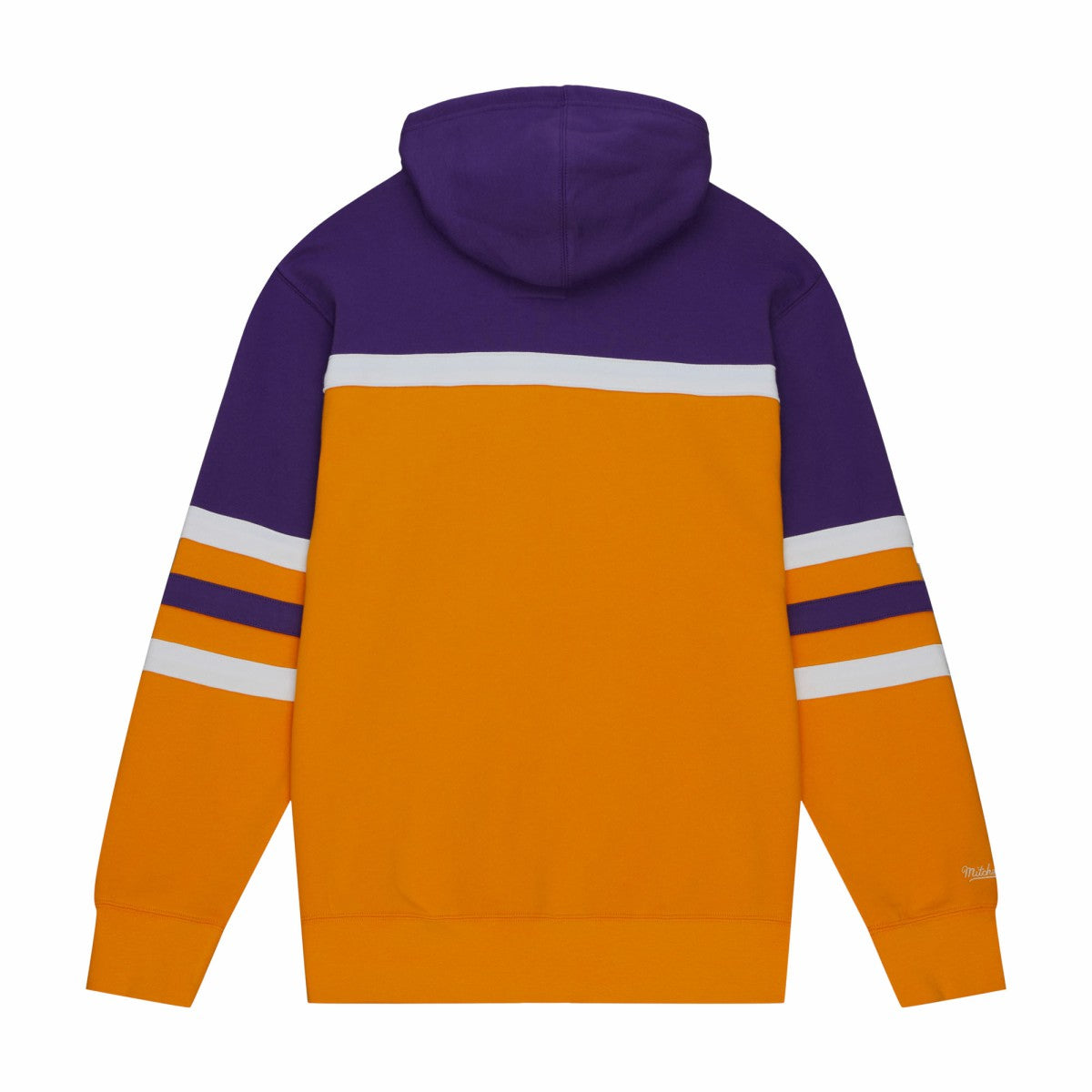 Los Angeles Lakers Head Coach Hoodie - Gold/Purple | Mitchell & Ness on sale