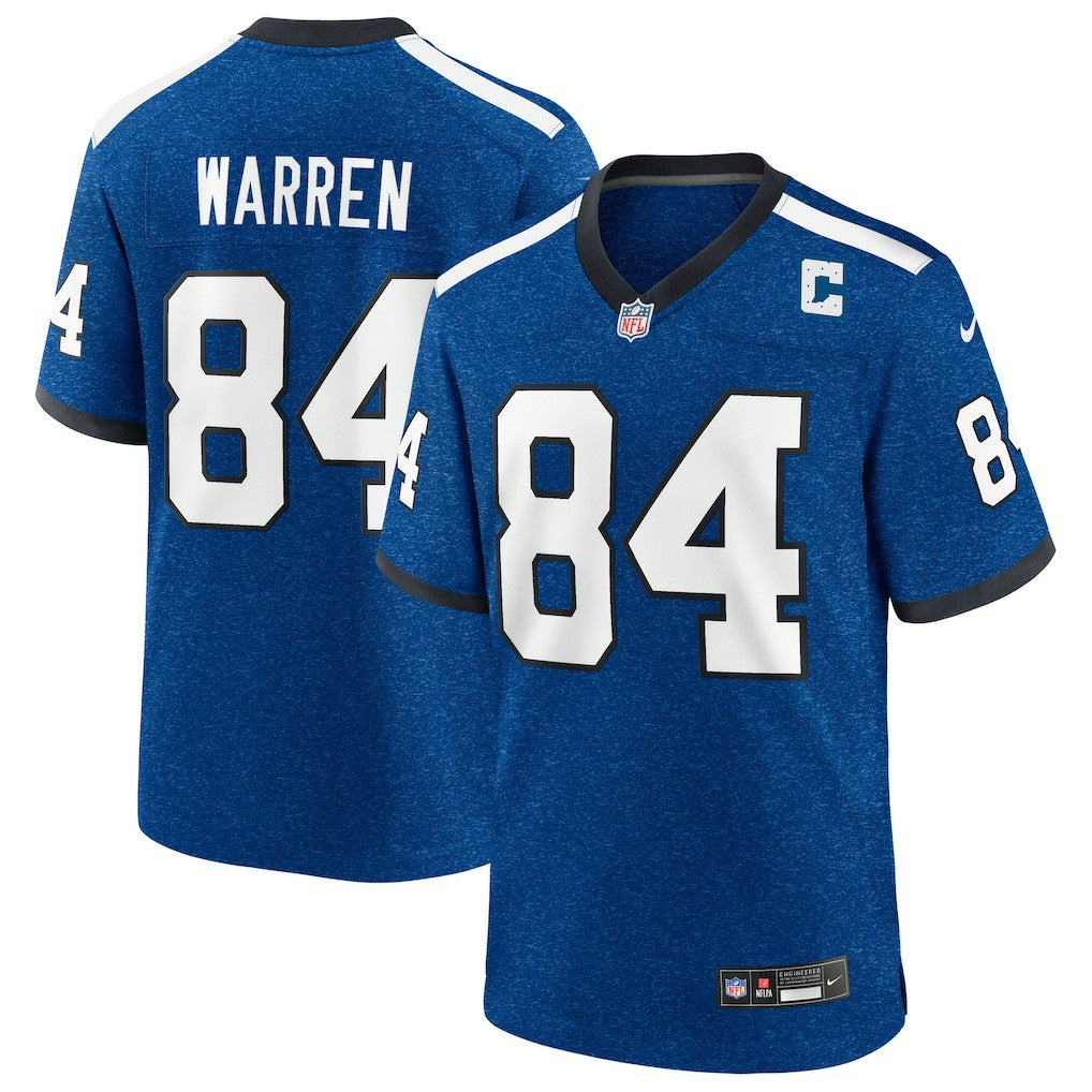 NFL Indianapolis Colts Tyler Warren  Alternate 2 Indiana Nights Game Jersey