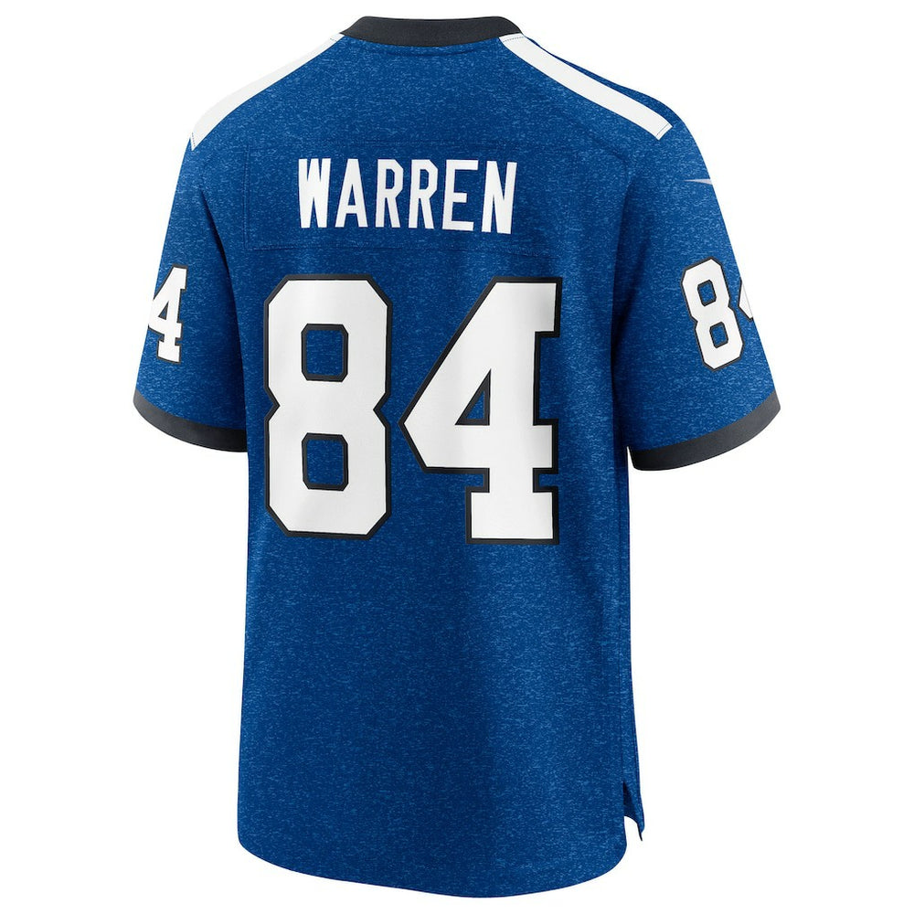 NFL Indianapolis Colts Tyler Warren  Alternate 2 Indiana Nights Game Jersey