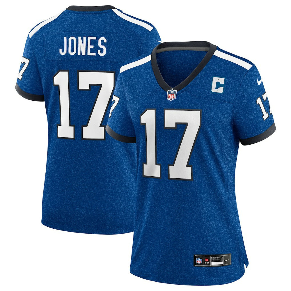 NFL Indianapolis Colts Daniel Jones  Women's Alternate 2 Indiana Nights Game Jersey