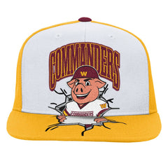NFL Washington Commanders Youth Team Mascot Snapback Hat