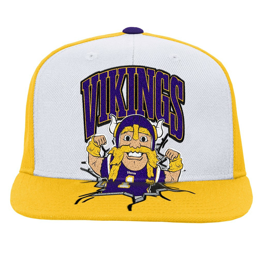 NFL Minnesota Vikings Youth Team Mascot Snapback Hat