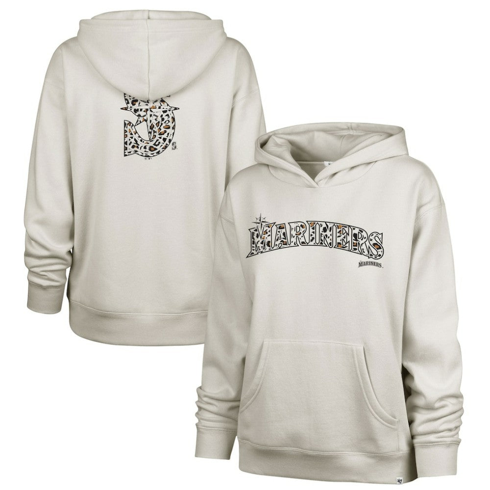 Seattle Mariners Women's MVP Hoodie - Cream | 47 brand