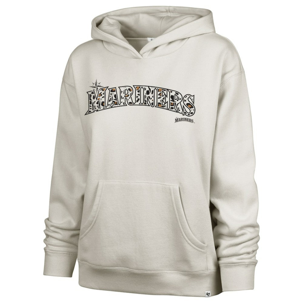 Seattle Mariners Women's MVP Hoodie - Cream | 47 brand