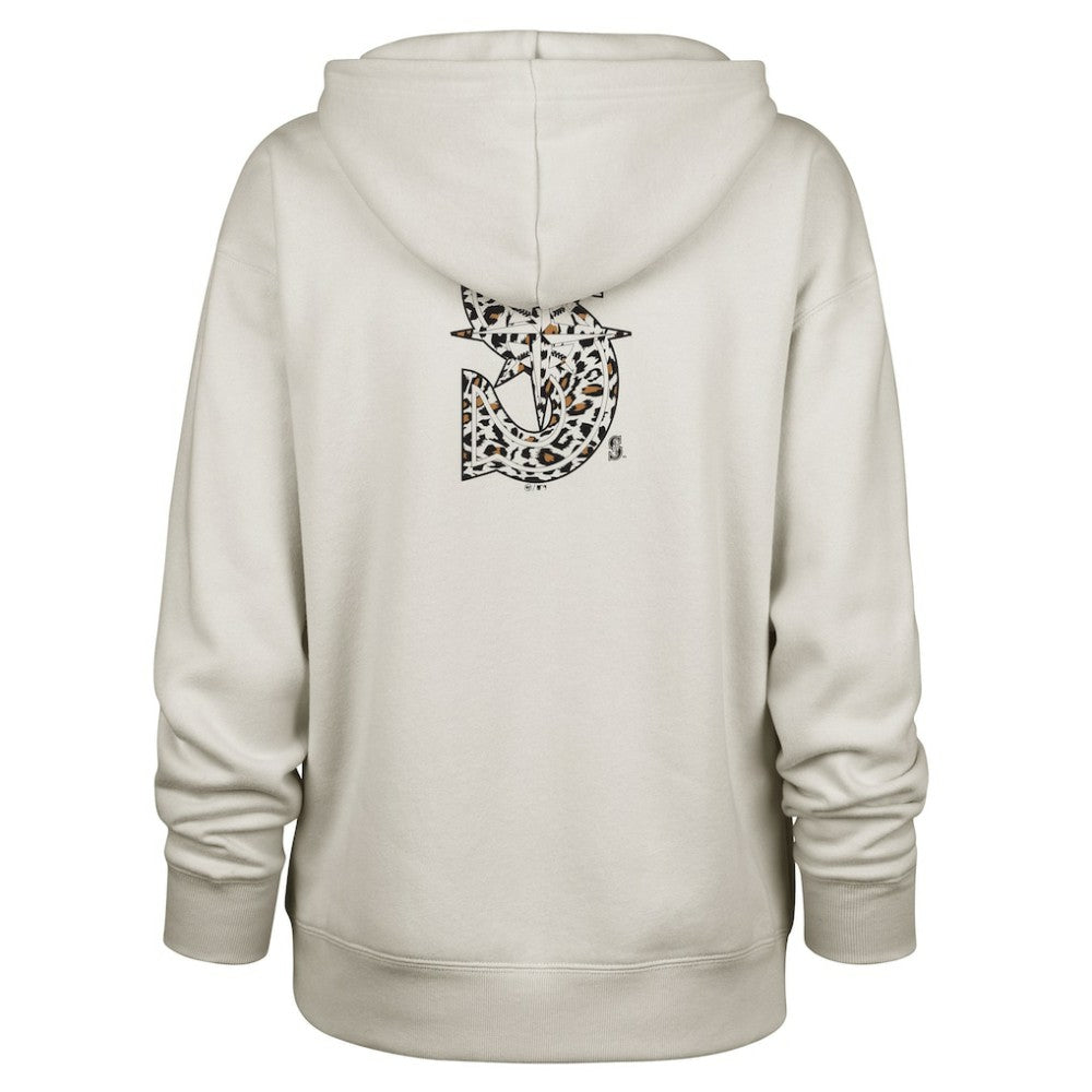 Seattle Mariners Women's MVP Hoodie - Cream | 47 brand