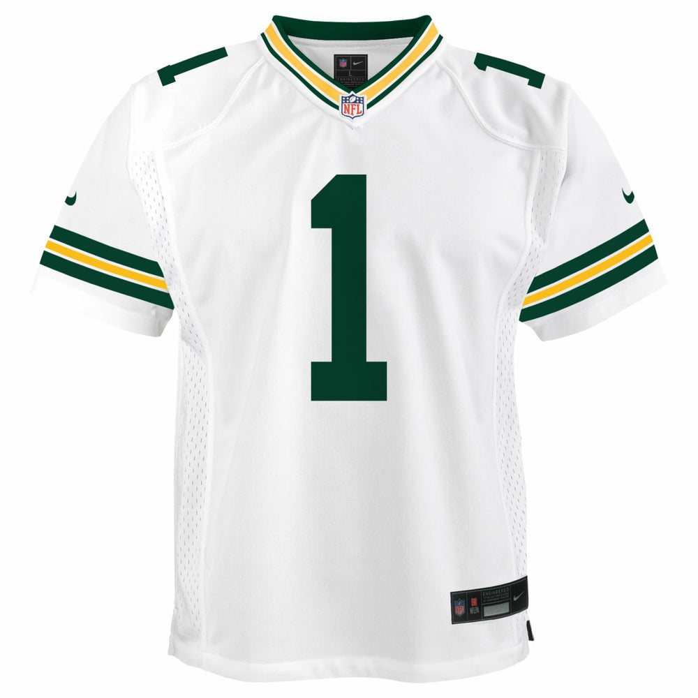 NFL Green Bay Packers Micah Parsons  Youth White Game Jersey
