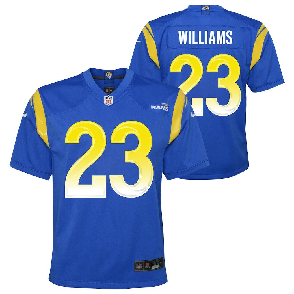 NFL Los Angeles Rams Kyren Williams  Youth Team Game Jersey