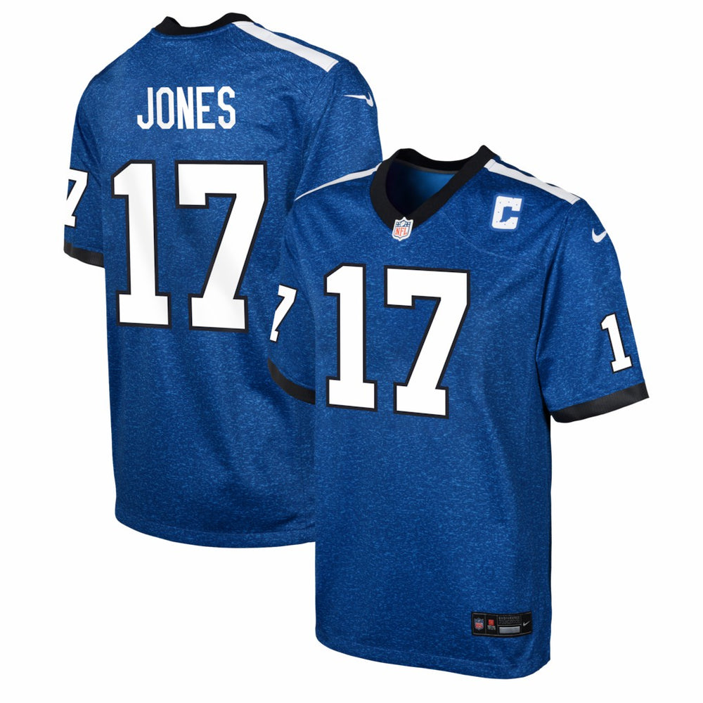 NFL Indianapolis Colts Daniel Jones  Youth Alternate 2 Game Jersey