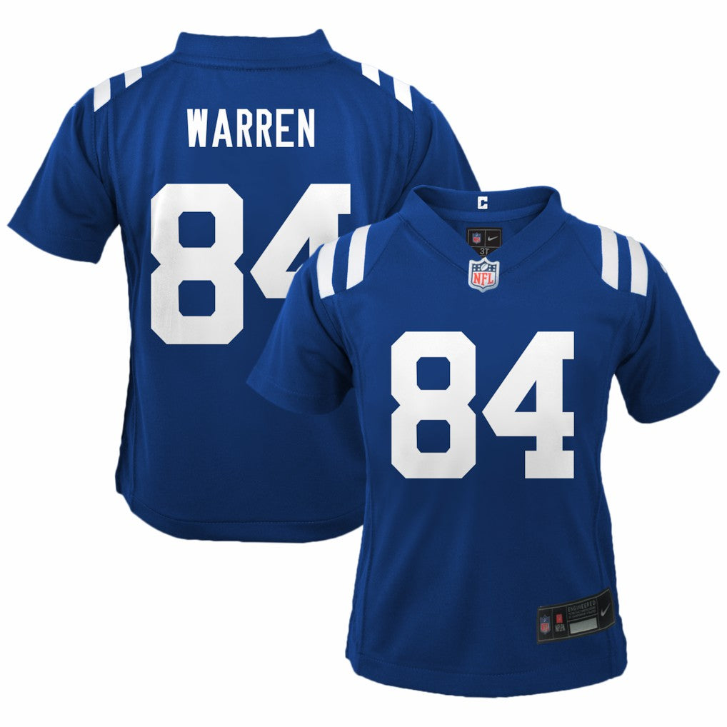 NFL Indianapolis Colts Tyler Warren  Preschool Team Game Jersey
