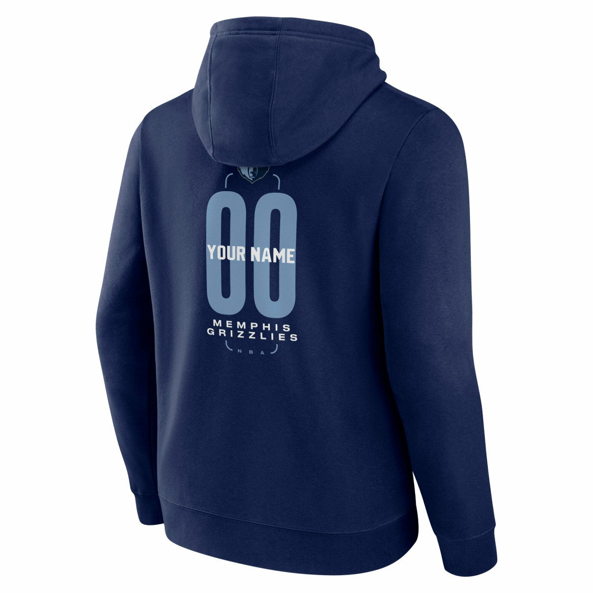Memphis Grizzlies Center Court Name & Number Custom Hoodie - Navy online