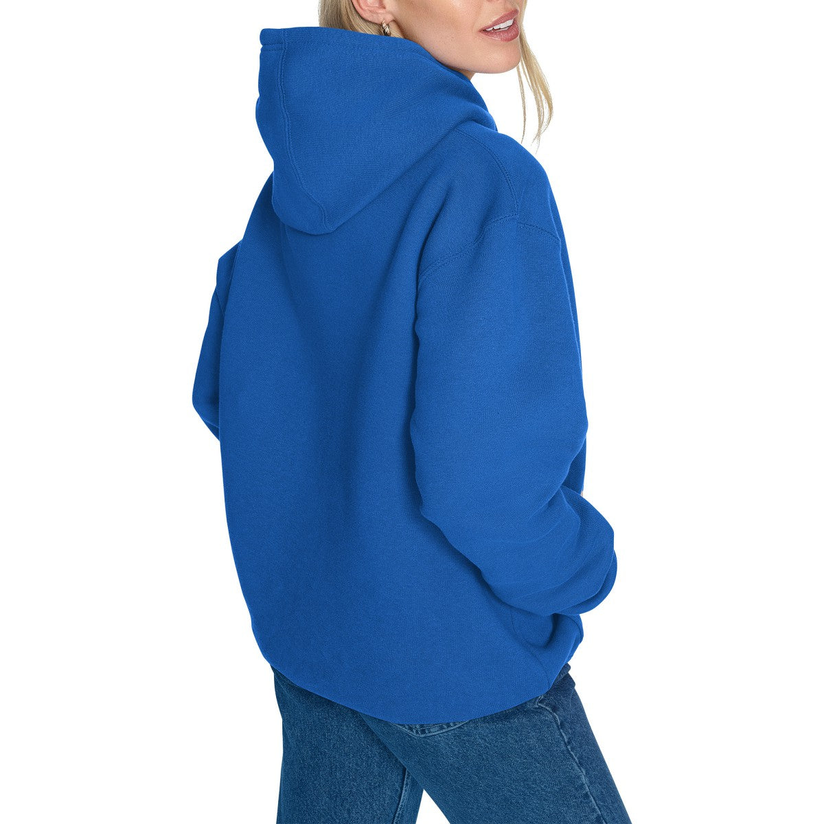 New York Knicks Starter Women's Arch Stripe Fleece Hoodie - Blue cheap
