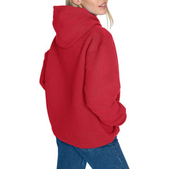 Toronto Raptors Starter Women's Arch Stripe Fleece Hoodie - Red online
